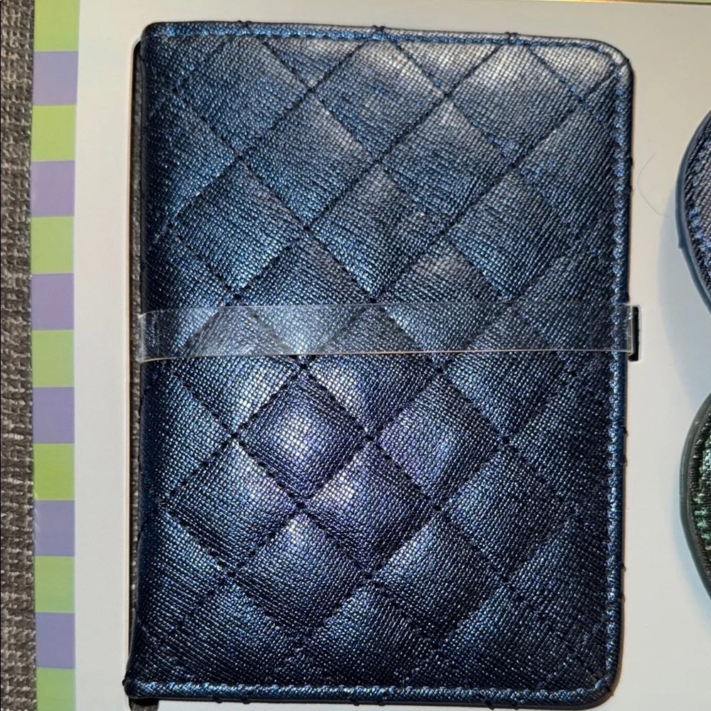 Wandering Moon Blue Passport Case and Luggage Tags